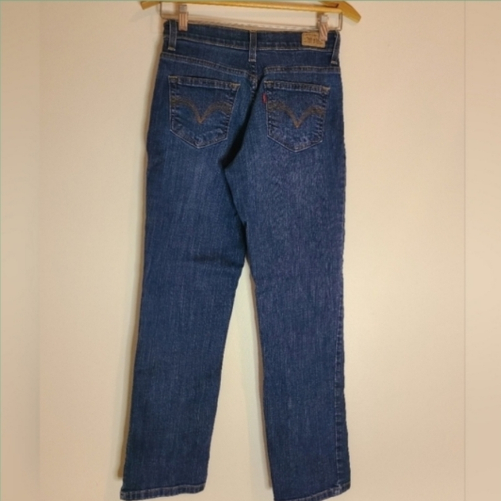 Levi Strauss & Co 512 straight leg denim jeans